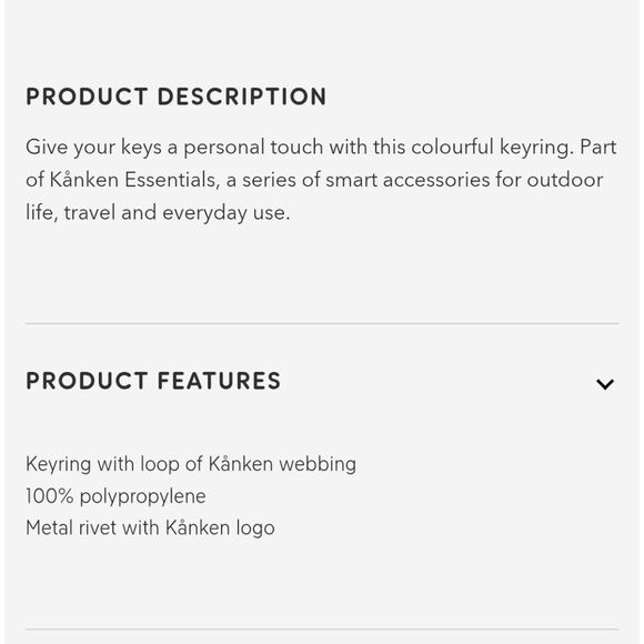 Fjällräven Blue Keychain Frost Green Nwt - Picture 2 of 5